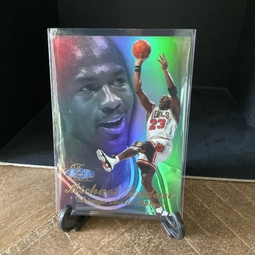 1997-98 FLAIR SHOWCASE HOLO ROW 3 SEAT 1 Michael Jordan Chicago Bulls