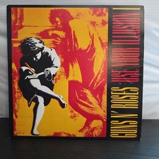 GUNS N' ROSES - USE YOUR ILLUSION I - 2 LPS + INNERS - 1991 ORIGINAL -