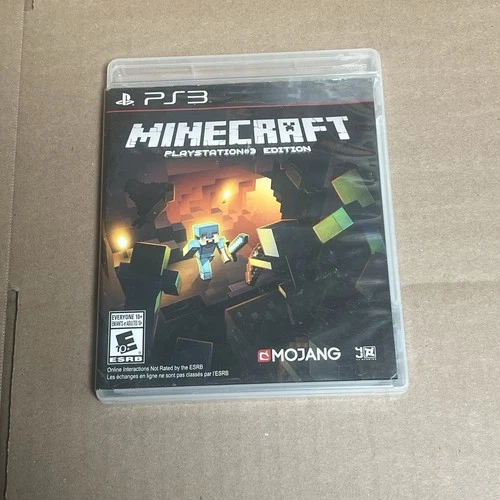 Minecraft - PlayStation 3 Ps3 - Case And Disc