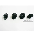 For VW T5 4 x floor mats rubber mats fasteners floor screws oval