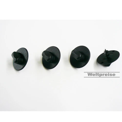 For VW T5 4 x floor mats rubber mats fasteners floor screws oval