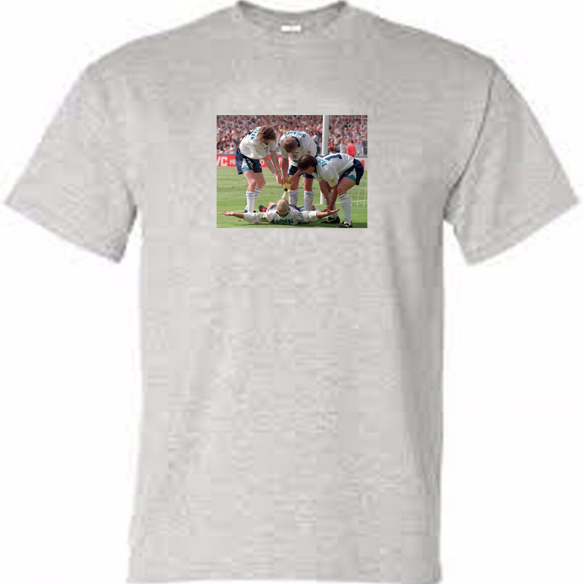 Paul Gascoigne Celebrations Dentist Chair T Shirt Euro Qualifiers