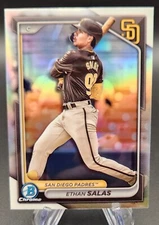 2024 Bowman Draft Chrome Ethan Salas Refractor #BDC-140