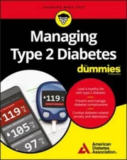 Managing Type 2 Diabetes For Dummies - Paperback - GOOD
