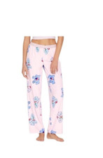 Care Bears Briefly Stated Ladies Pink Soft Sleep Pants Sz Med NWT