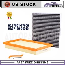 Combo Set Engine Cabin Air Filter For Toyota Sienna 2021-2023 Corolla2019-2024