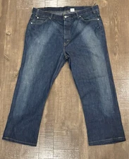 VTG Levi's Jeans Mens 38X34 Austin Bootcut Made in USA 90's Y2K Med Wash E2