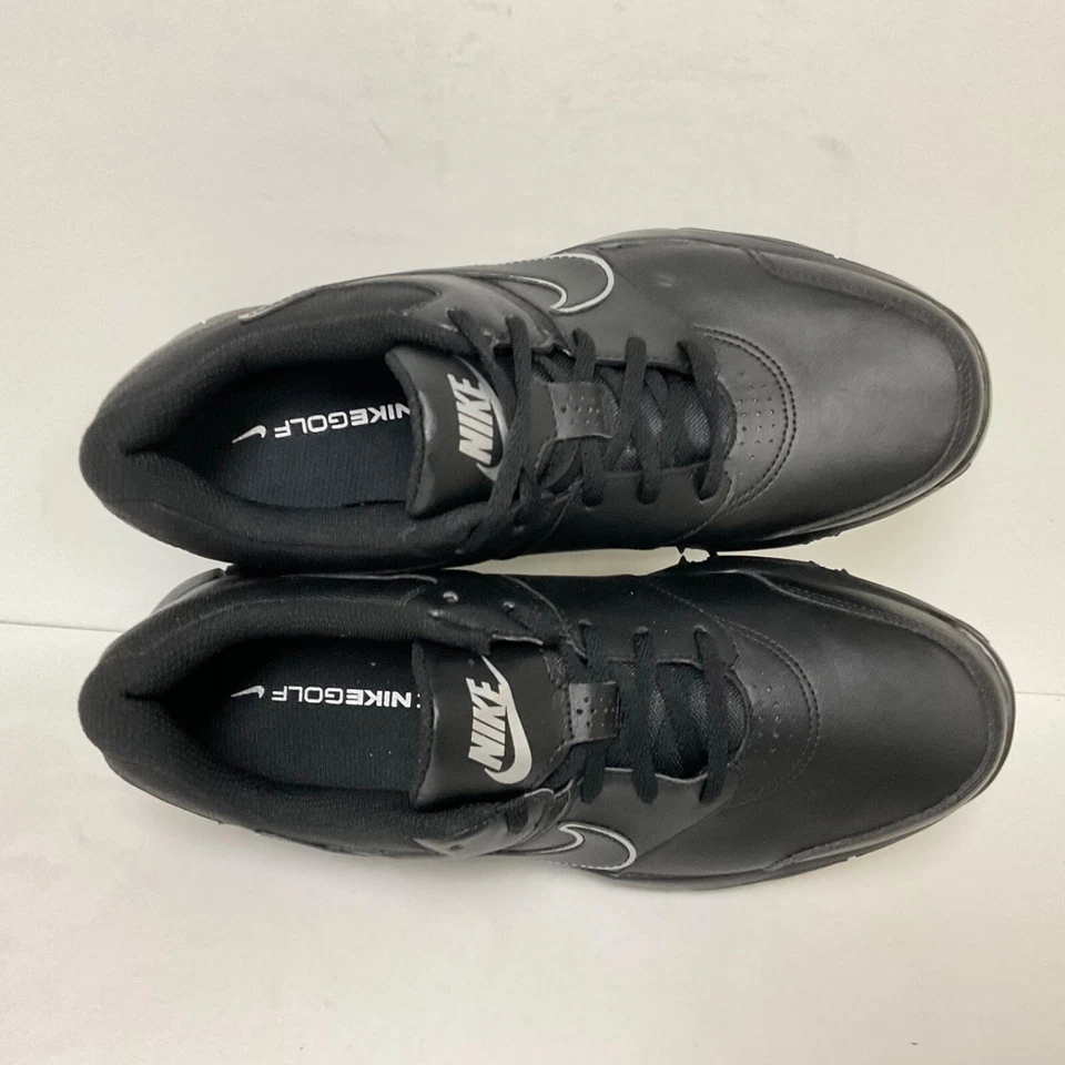 Nike Para Hombre Corte Bajo Durasport 4 Picos de Golf 844550-001 Negro/Plateado Talla 8M Foto 4 de 4