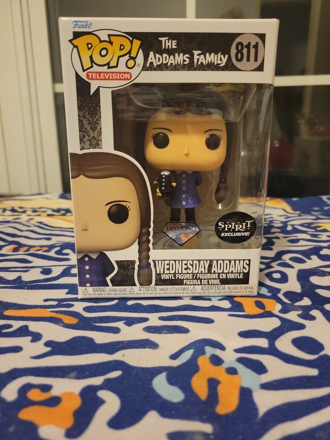 Funko Pop! Addams Family - Wednesday Addams DIAMOND - Spirit Store Exclusive NEW