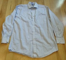 Tommy Hilfiger Ref Fit Men's striped Dress Shirt Size 16/32-33