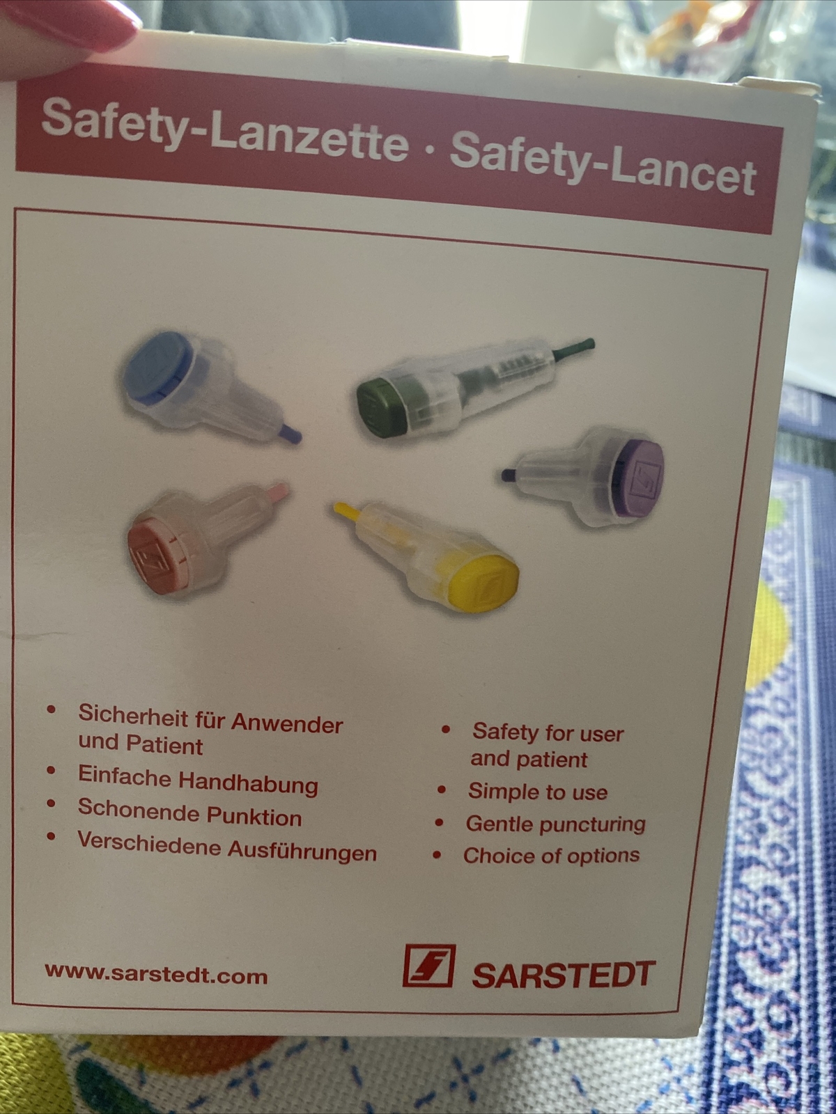 SAFETY Lanzette 28 G Mini Einst.Tiefe 1,6 mm 200 St