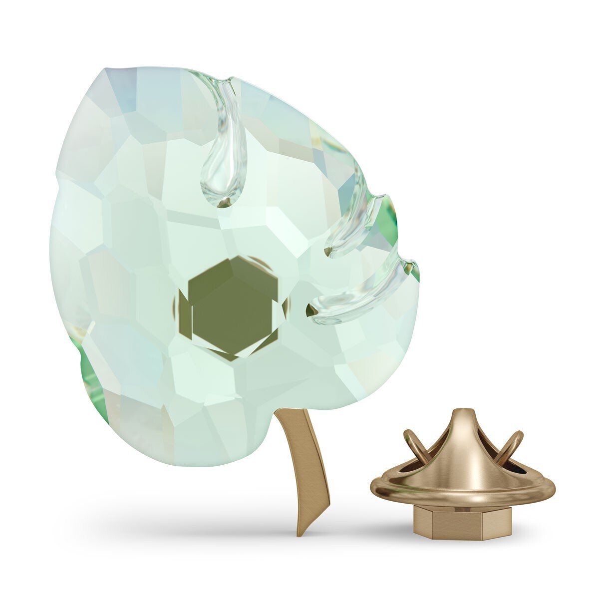 Swarovski Swarovski Jungle Beats Leaf Green Magnet, Large Swarovski Swarovski Jungle Beats Leaf Green Magnet, Large