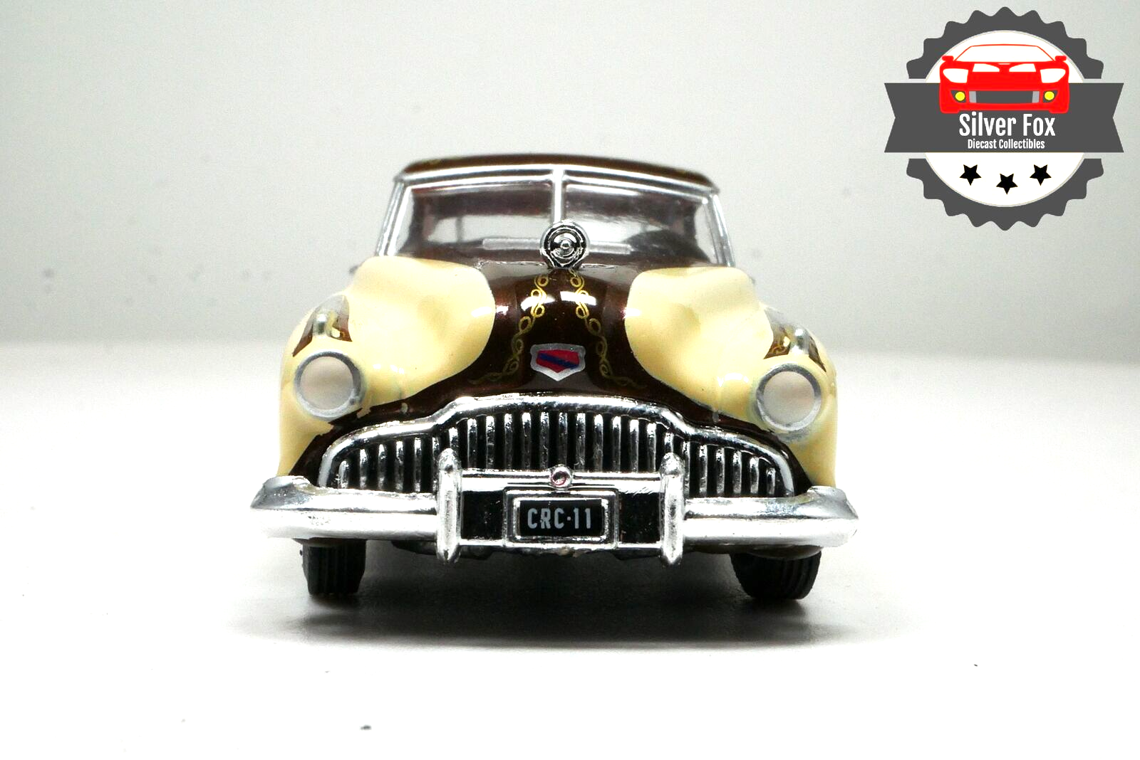1949 BUICK ROADMASTER HARDTOP BROWN TOE HITCH 164 SCALE COLLECTOR