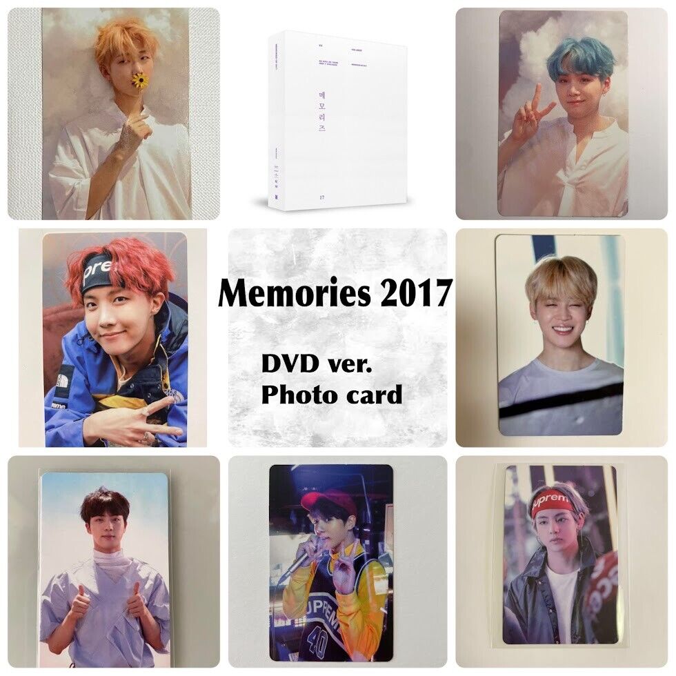 bts memories of 2017 Blu-ray トレカ　全員7枚コンプ