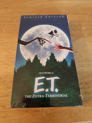 E.T. The Extra-Terrestrial (VHS, 2002, 20th Anniversary Limited Edition) New S5
