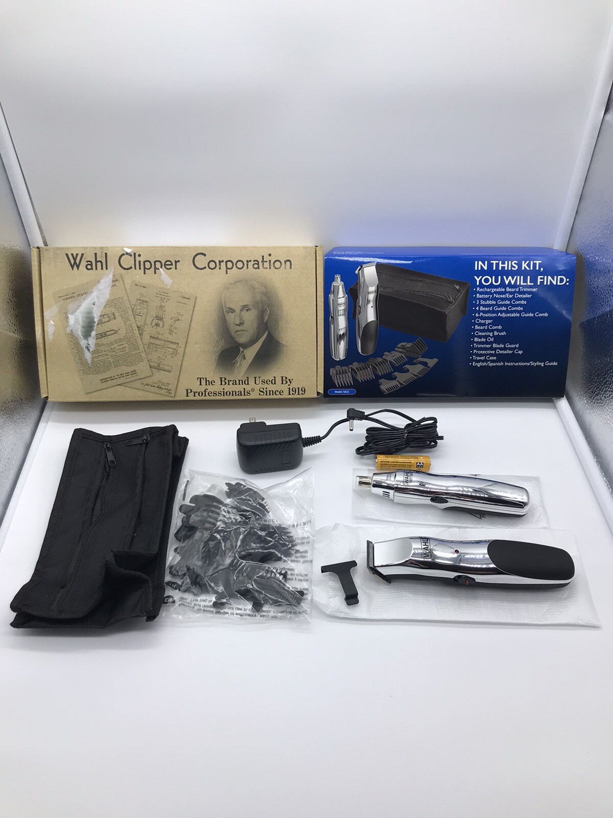 wahl rechargeable nose hair trimmer