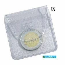 Leuchtturm Münzhüllen Münz Hüllen Münztaschen für Münzen bis 46mm Menge wählen