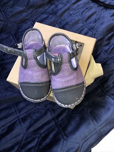 purple shoes for baby girl