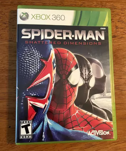 Spider-Man - Shattered Dimensions - Xbox 360, 2010 - CIB Complete w/ Manual