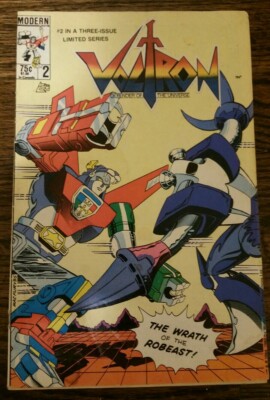 Voltron #2 MODERN COMICS 1985 