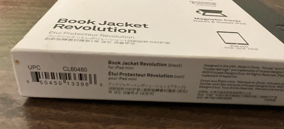 New INCASE Book Jacket Revolution For Apple IPAD MINI Black CL60480 - Image 4 of 4