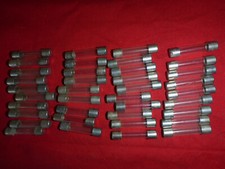 39 New old Stock AGC 1/4 Amp Fuses Buss Bussman Littlefuse AGC1/4 Fuse Element