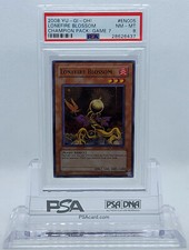YUGIOH CP07-EN005 LONEFIRE BLOSSOM SUPER RARE HOLO FOIL PSA 8 NM-MT #28626437