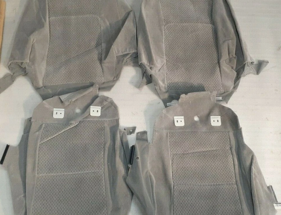 2004-2006 Toyota Camry OEM Factory Cloth Cover Set Gray - Image 2 of 4