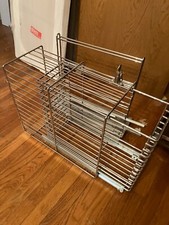 LOCKABLE METAL BOX-KITCHEN UNDER SINK UNIT-KEEP CHILDREN SAFE FROM BLEACH ETC.
