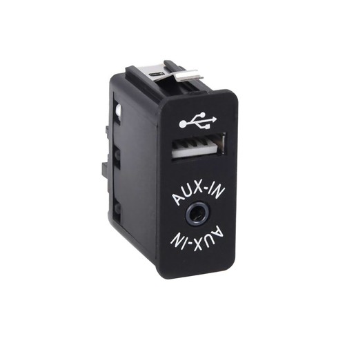USB AUX Input Socket Port Plug Accs For BMW 1 3 5 6 7 X1 X3 X4 X5 X6 Z4 MINI - Picture 2 of 17