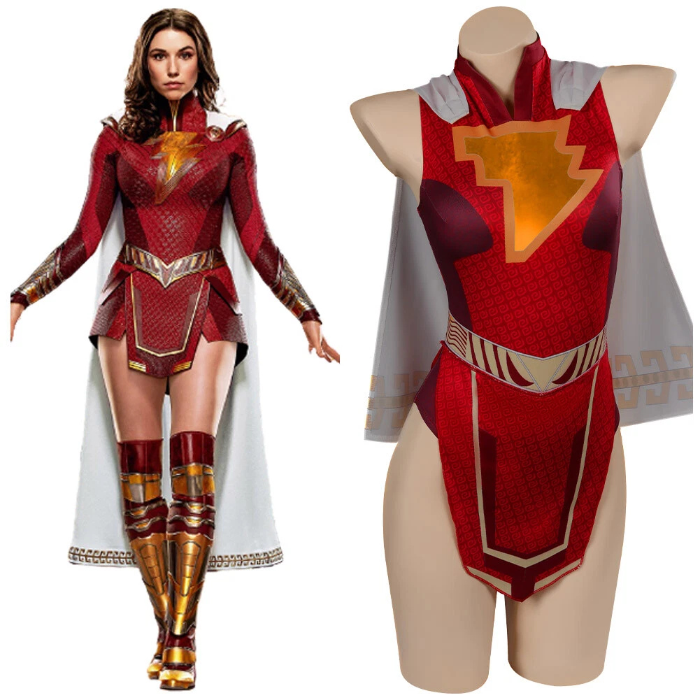 Shazam! Fury of the Gods- Mary Marvel Cosplay Costume Swimsuits Halloween  suit | eBay