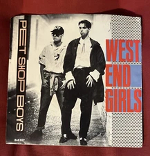Pet Shop Boys - West End Girls / A Man Could Get Arrested 80's 7" Vinyl Record