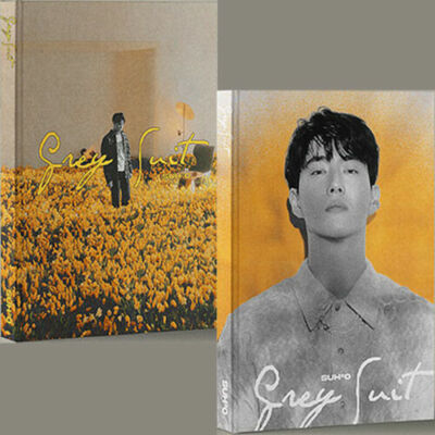 EXO SUHO [GREY SUIT] 2nd Mini Album PHOTOBOOK Ver RANDOM CD+Photo Book+Card