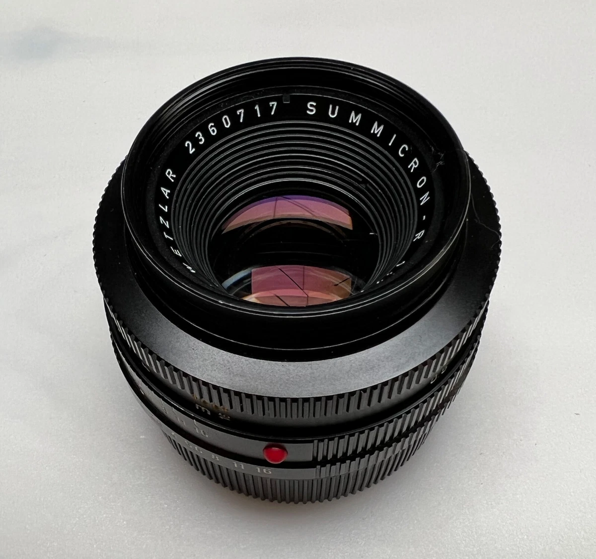 Leica SUMMICRON-R 50mm Focal Camera Lenses for sale | eBay UK