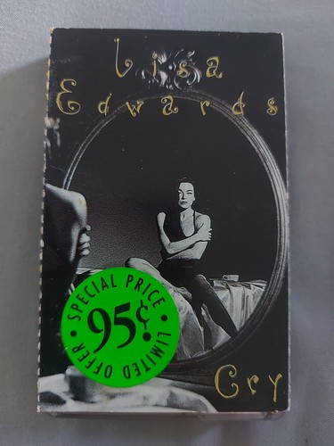 Lisa Edwards Cry Tape Cassette Single Cassingle Card Sleeve Australia 1992