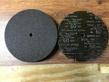 Lot Of 19 Milwaukee Tru-Cut 7 Inch Sanding Discs, 60 Grit