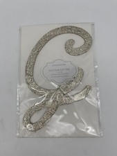 New Pottery Barn Kids Glitter Letter G Designed for Garlands Bedroom Decor