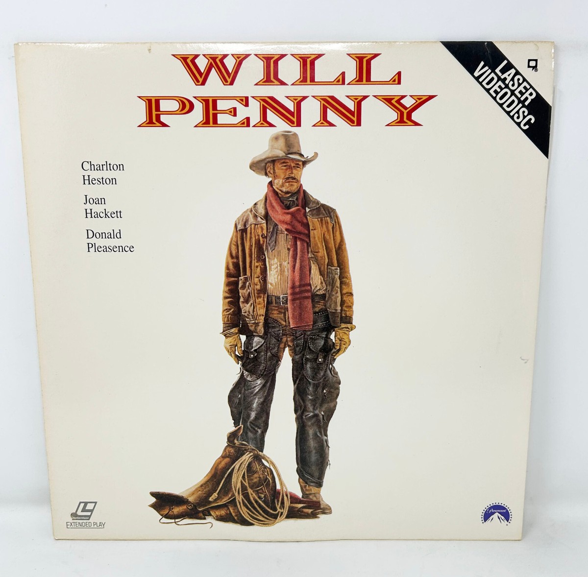Will Penny Laserdisc LaserDisc LV6723 LD Laser Disc Charlton