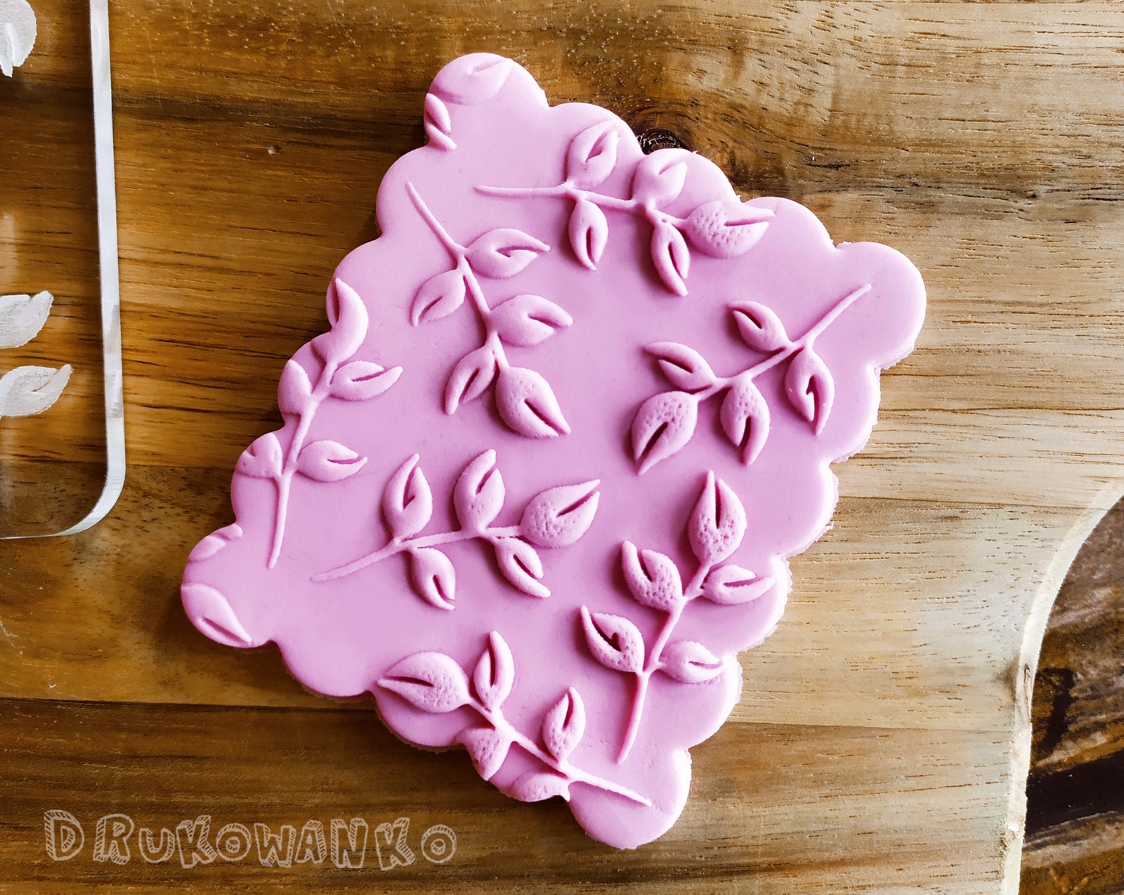 Nature Flowers Blossom Spring Leaves Flowers Summer Decor - Embosser Stamp