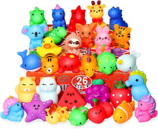 Squishies, 26 Pack Mochi Squishy Toys - Kawaii Cat Squishys Slow Rising Animals