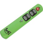 SeKi Slim Green Learnable Universal Remote with Large Buttons