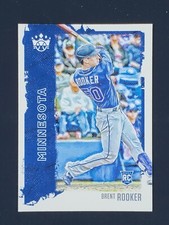 2021 Diamond Kings #141 Brent Booker High Number SP Rookie