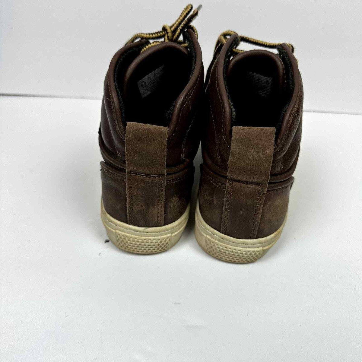 Vans OTW Collection High Top Leather SKATER Brown Shoes  display picture 2