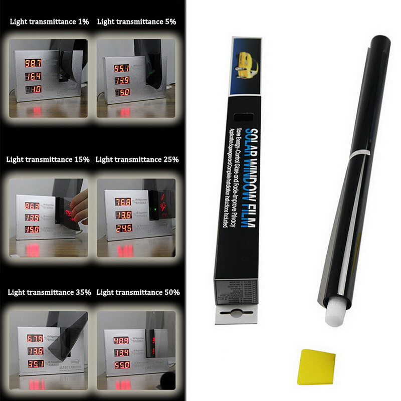 3m CAR WINDOW TINT FILM KIT TINTING SUPER DARK BLACK LIMO 5/15/20/25/35/50 eBay