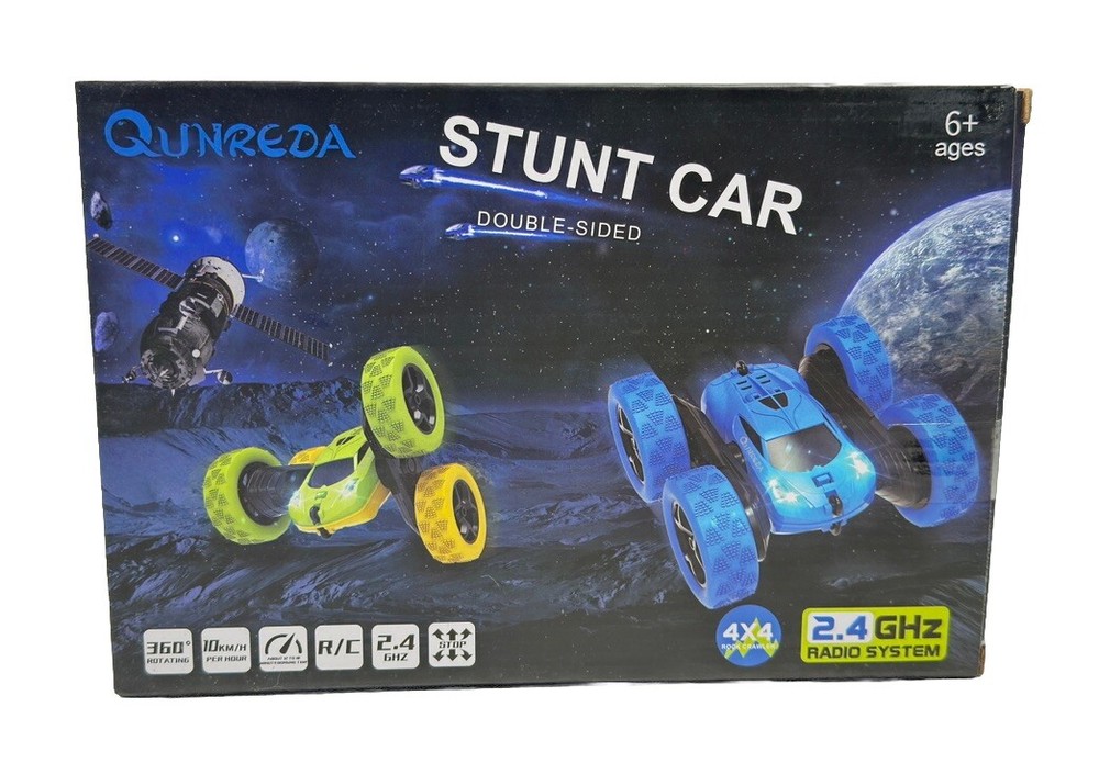 QUNREDA RC Cars, Rose Remote Control Car for Girls, 2.4 GHZ Double Sided RC S...