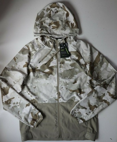 FULL ZIP CAMO TRAINING HOODIE JACKET 