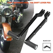 CNC 9.84" Extended Heel Toe Shift Lever Peg For Harley Electra Glide Road King