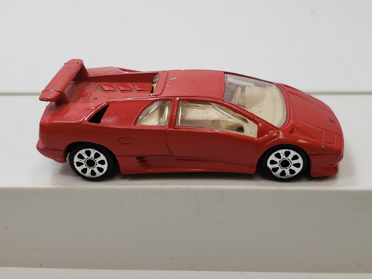 Lamborghini Diablo 1990 Rose Fuchsia – Burago 1/18 – Miniature Métal Collection