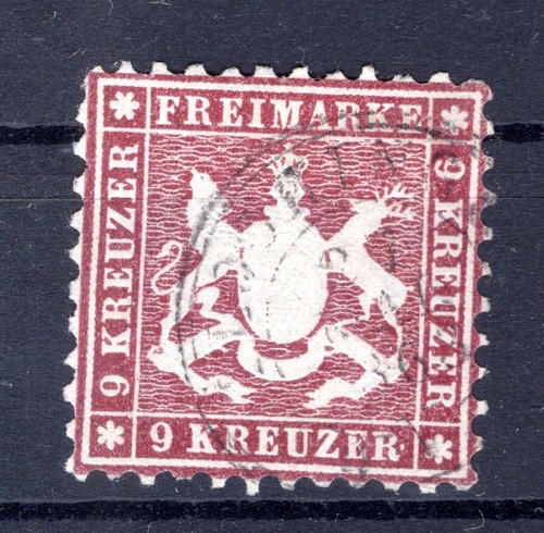 Württemberg 24 Beautiful Stamped Piece (BA1393