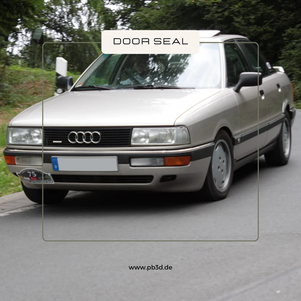 Audi 80 & 90 Gasket Piece Spacer Door Trim (1987-1994) 893 867 694 - Image 2 of 4